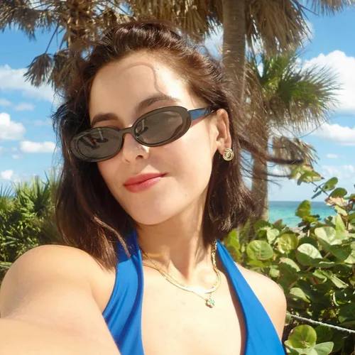 Vista 3 de Gafas de sol de los años 90 para mujeres y hombres, gafas de sol ovaladas