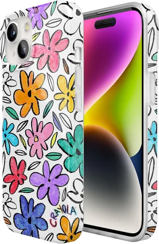 Vista 7 de Casely Funda para iPhone 15 Fuera de las Líneas Funda de Marcadores Crayola Clásico Fuera de las líneas Crayola Marker