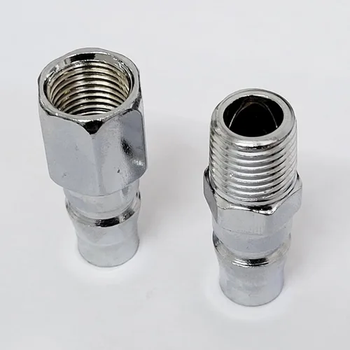 Vista 6 de Juego de accesorios rápidos neumáticos de conexión rápida de manguera de aire de conexión rápida de 18 piezas