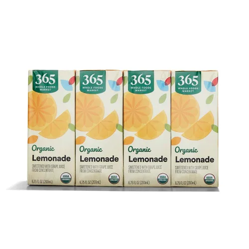 365 by Whole Foods Market, Limonada Orgánica Saltarina, Paquete de 8