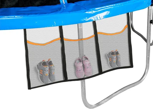 Vista 9 de Kit de diapositivas de escalera de trampolín, escalera galvanizada universal resistente a la intemperie con tobogán para niños y niños, bolsa