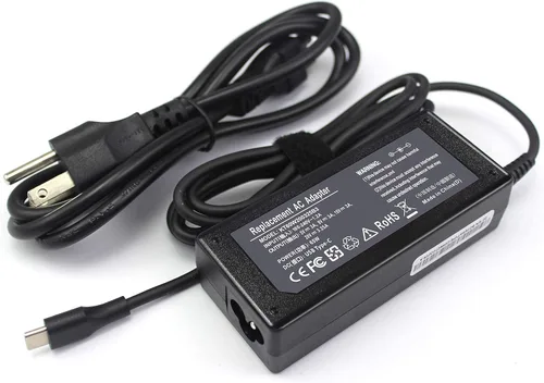 65W 45W USB C Type C Charger for Lenovo Chromebook C330 S330 100E 300E N23 11E 14E 20NX C630 A485 A275, Yoga C930 C940 C740 730 730S 720 910 920 13