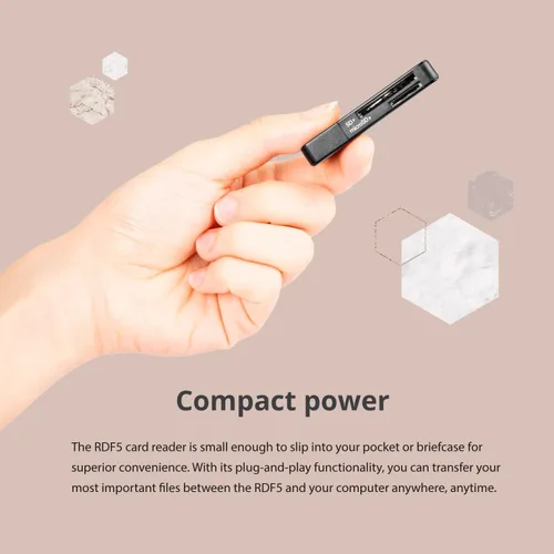 Vista 8 de Transcend RDF5, Negro