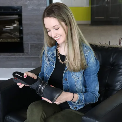 Vista 7 de Plantillas Burlingham de 2 capas para aumento de la altura de 2 pulgadas, ascensor para insertarse en el zapato, diseño con soporte adicional