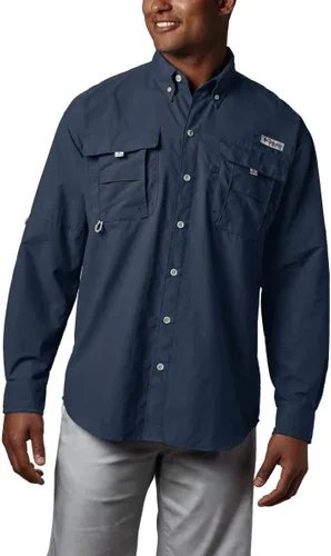 Columbia PFG Bahama II - Camisa de pesca de manga larga para hombre, SPF 30