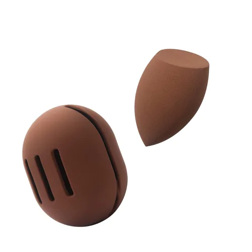 Vista 21 de FERYES Soporte para Esponja de Maquillaje con Esponja de Maquillaje – Estuche de Silicona Ecológica para Mezcladora de Belleza y Esponja de Base