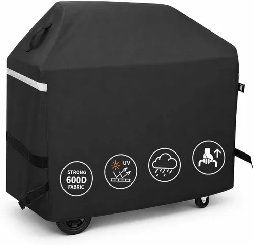 Hisencn Cubierta de parrilla de 57 pulgadas para Dyna Glo de 5 quemadores dgf510sbp, dgf510pbp-d, dge530bsp-d, resistente al agua, para barbacoa