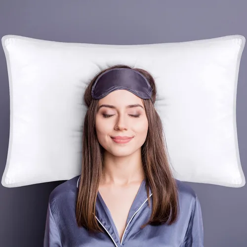 Vista 6 de Utopia Bedding Almohadas de Cama para Dormir (Blanco), Tamaño Queen Juego de 4, Almohadas de Hotel, Almohadas Refrescantes para Personas que Duermen