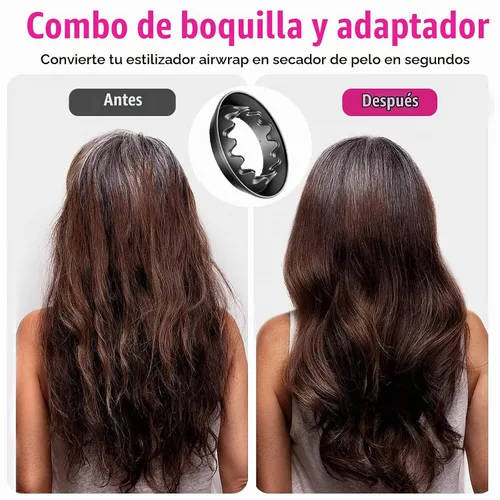 Vista 4 de Accesorio de boquilla anti-vuelo para secador de pelo Dyson Supersonic HD01 HD02 HD03 HD04 HD08