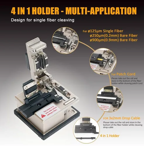 Vista 3 de Proskit MT-7602-C - Medidor de potencia de fibra 4 en 1, detector de fallas visuales, probador de cable de red, medidor de potencia de fibra