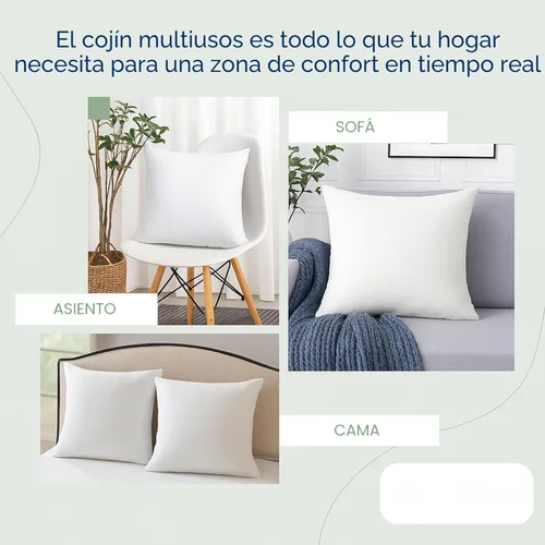 Vista 4 de LANE LINEN Relleno de almohada de 12 x 20 pulgadas, paquete de 2 almohadas decorativas blancas para sofá cama, rellenos de almohada esponjosos
