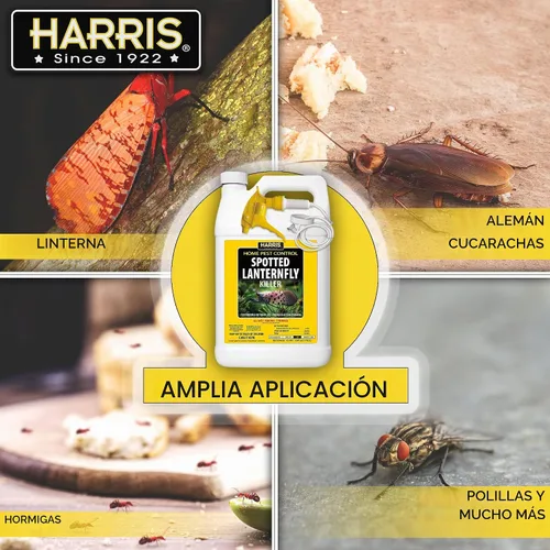 Vista 4 de Harris Spotted Lantern - Matamoscas antimoscas, inodoro y no mancha, listo para usar, 128 onzas