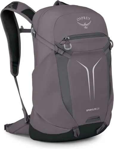 Vista 28 de Osprey Sportlite - Mochila ligera de senderismo (15 litros), color morado Púrpura grafito