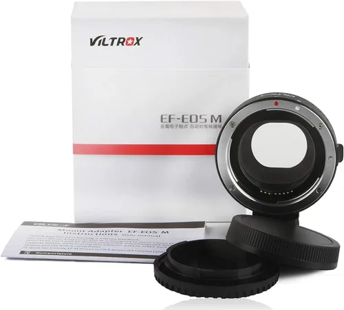 Vista 7 de Adaptador de lente EF-EOS M Anillo convertidor de lente de enfoque automático compatible con lente Canon EF/EF-S y Canon EOS-M (montaje EF-M )