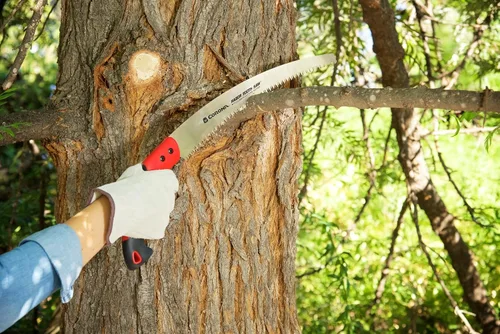 Vista 4 de Corona Tools - Sierra de poda RazorTOOTH de 14 pulgadas Sierra para árboles diseñada para uso con una sola mano Sierra de mano con hoja curvada