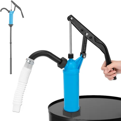 GDDGHS Bomba de tambor de 55 galones, bomba de barril de acción de palanca para tambores de 5 a 55 galones, bombas de tambor de agua