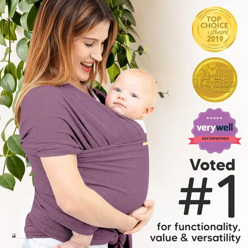 Vista 3 de KeaBabies Mochila portabebés y bolsa de pañales – Todo en 1 Original transpirable para bebé, ligera, manos libres – Bolsa de viaje impermeable