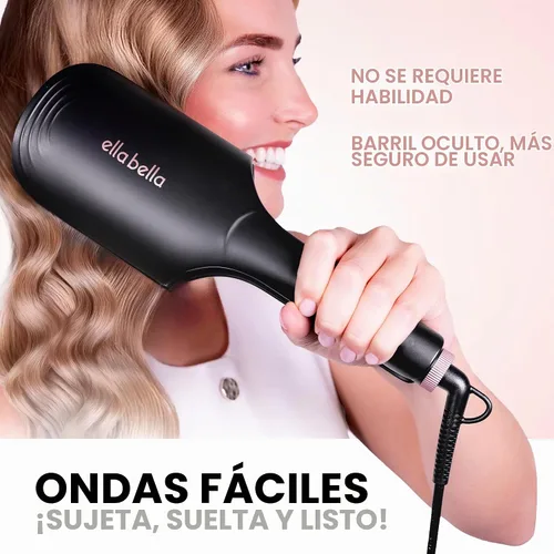 Vista 2 de ELLA BELLA® Ultimate Waver Rizador • Herramienta Rizadora • Ajustes de calor ajustables • Rizador de pelo de doble voltaje • Tecnología