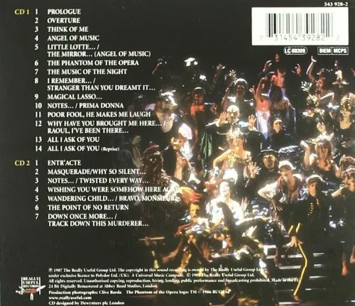 Vista 2 de The Phantom of the Opera Original 1986 London Cast