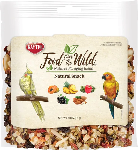 Kaytee Food From The Wild Golosinas Naturales para Aves Mascotas, 3 oz