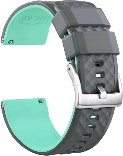 Vista 28 de Ritche - Correas de silicona para reloj de regalo de Navidad de liberación rápida de 18 mm, 20 mm, 22 mm, 24 mm, regalos de elefante blanco