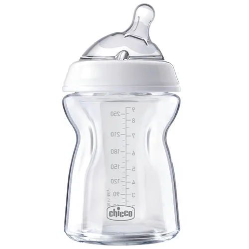 Vista 3 de Chicco Botella de cristal Natural Feeling 0Mesi + 8.5 fl oz