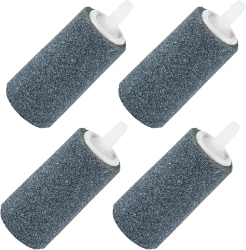 Vista 8 de Pawfly Cilindro de piedra de aire para acuario de 1 pulgada, difusor de burbujas de aire para tanque de peces, piedras para bombas de aire nano