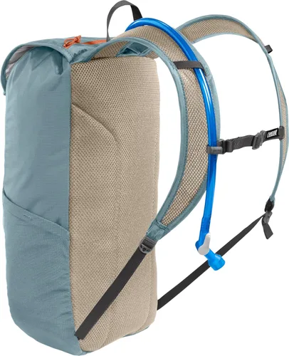 Vista 2 de CamelBak Arete 18 Mochila de hidratación para senderismo, 50 onzas, color azul piedra