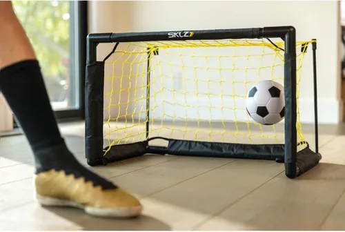 Vista 6 de SKLZ Mini portería profesional, incluye bola suave de 5 pulgadas, marco fácil de montar