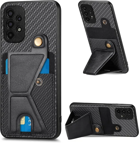 Vista 63 de Funda para Oppo K10x / OnePlus Nord CE 2 Lite 5G Funda para Realme 9 5G / 9 Pro / Q5 / V25 Funda de piel sintética con ranuras para tarjetas