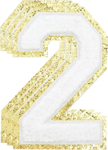 Vista 181 de 3 parches de letras de felpilla negra, parches de letras termo-adhesivas de 4-1/2", parches universitarios para ropa, S