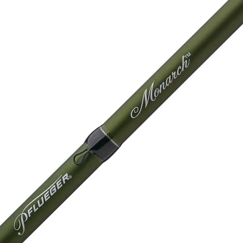 Vista 5 de Pflueger Combo de carrete de cebo y caña de pescar Monarch de perfil bajo