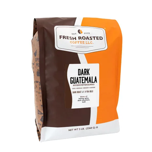 Vista 32 de Fresh Roasted Coffee, Marcala hondureña orgánica, 5 libras (80 onzas), tostado medio, Kosher de comercio justo, grano entero