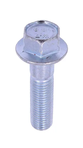 Vista 19 de Perno de brida de sujeción en U – Pernos de brida M6-0.039 x 0.787 in, tornillos hexagonales con brida, DIN 6921, pernos de marco de zinc