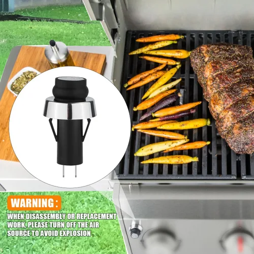 Vista 7 de Encendedor GS4 para Weber, botón pulsador de encendido de parrilla/interruptor de repuesto/accesorios compatibles con Weber 66220 GS4, Genesis II