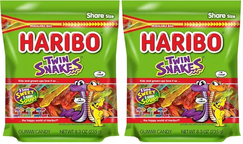 Vista 3 de HARIBO - Gomitas de ositos, bolsa resellable de 10 onzas, sabores surtidos