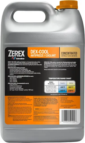 Vista 2 de Zerex Dex-Cool Anticongelante/refrigerante concentrado 1 galón