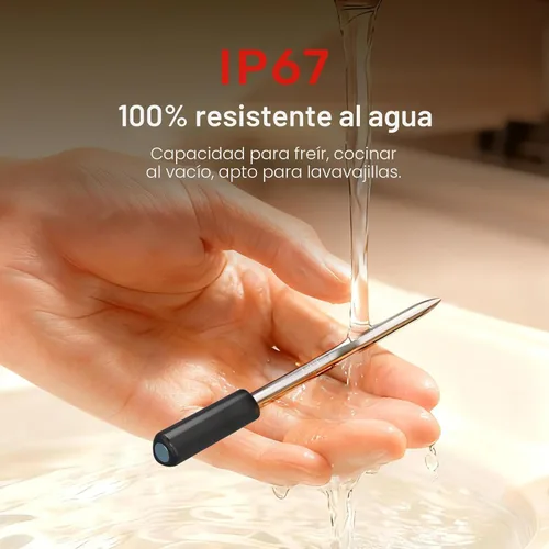 Vista 7 de Termómetro digital inalámbrico para carne con monitoreo remoto