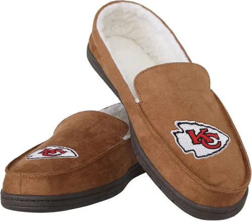 Vista 68 de FOCO Mens NFL Team Logo Moccasin Slippers