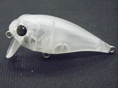 Vista 22 de 10 Señuelo en Blanco sin Pintar Minnow Crankbait de Agua Superior sin Labios Jerkbait Señuelos de Pesca