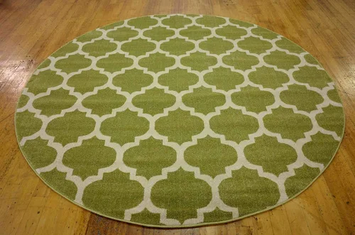 Vista 225 de Unique Loom Trellis Collection - Alfombra de área de Filadelfia, rectangular de 2 pies 2 pulgadas x 3 pies, color morado y marfil