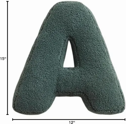 Vista 5 de Inglés Letras Almohada ABCD Letras Cojín Creativo Decorativo Almohadas