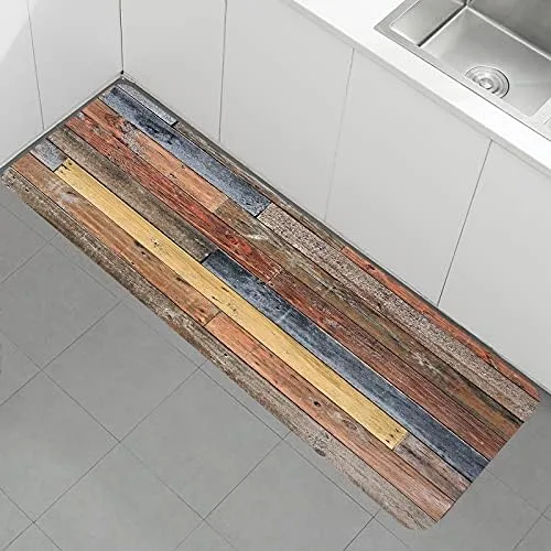 Vista 9 de Alfombra de baño de espuma viscoelástica y felpudos antideslizantes y absorbentes de paño