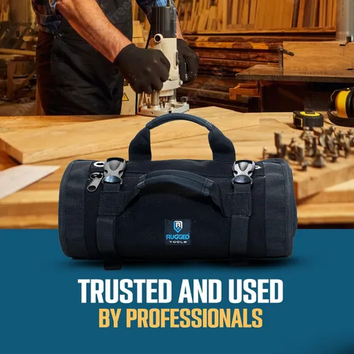 Vista 6 de Rugged Tools Titan Deluxe Tool Roll