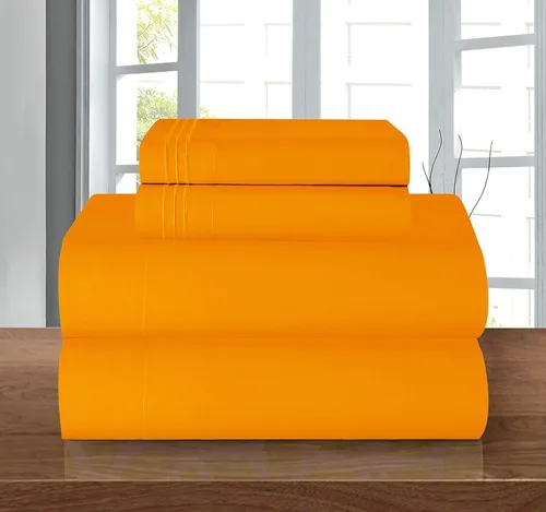 Vista 171 de Elegant Comfort - Juego de sábanas de microfibra de 1500 hilos de calidad hotelera prémium de 4 piezas - Resistente a arrugas, sábana bajera