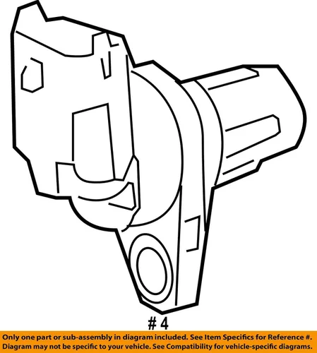 Vista 2 de Mercedes-Benz 272 905 00 43, Sensor de posición del árbol de levas del motor