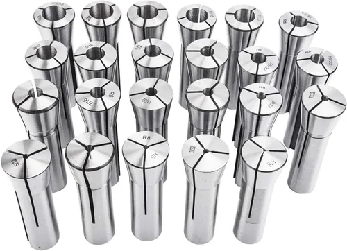 Vista 11 de 8MILELAKE Pinzas R8 de precisión de 1/8-3/4 pulgadas, 6 piezas, soporte para portabrocas para Bridgeport .0006