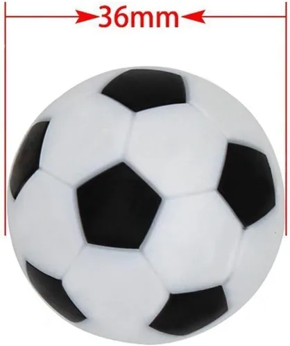 Vista 2 de 14 Pack Table Soccer Foosballs Replacement Balls, Multicolor 36mm (1.42") Official Tabletop Game Ball, Foosball Accessory Replacements for Home