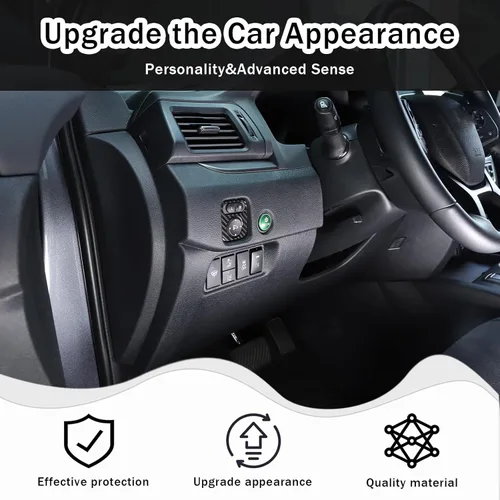 Vista 2 de Interruptor de ajuste de espejo retrovisor para Honda Pilot 2016-2022/Ridgeline 2017-2023/Passport 2019-2023, accesorios de protector decorativo