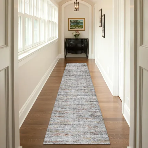 Vista 16 de Alfombra de pasillo de 2 x 5 – Alfombra lavable resistente a las manchas, alfombra de pasillo